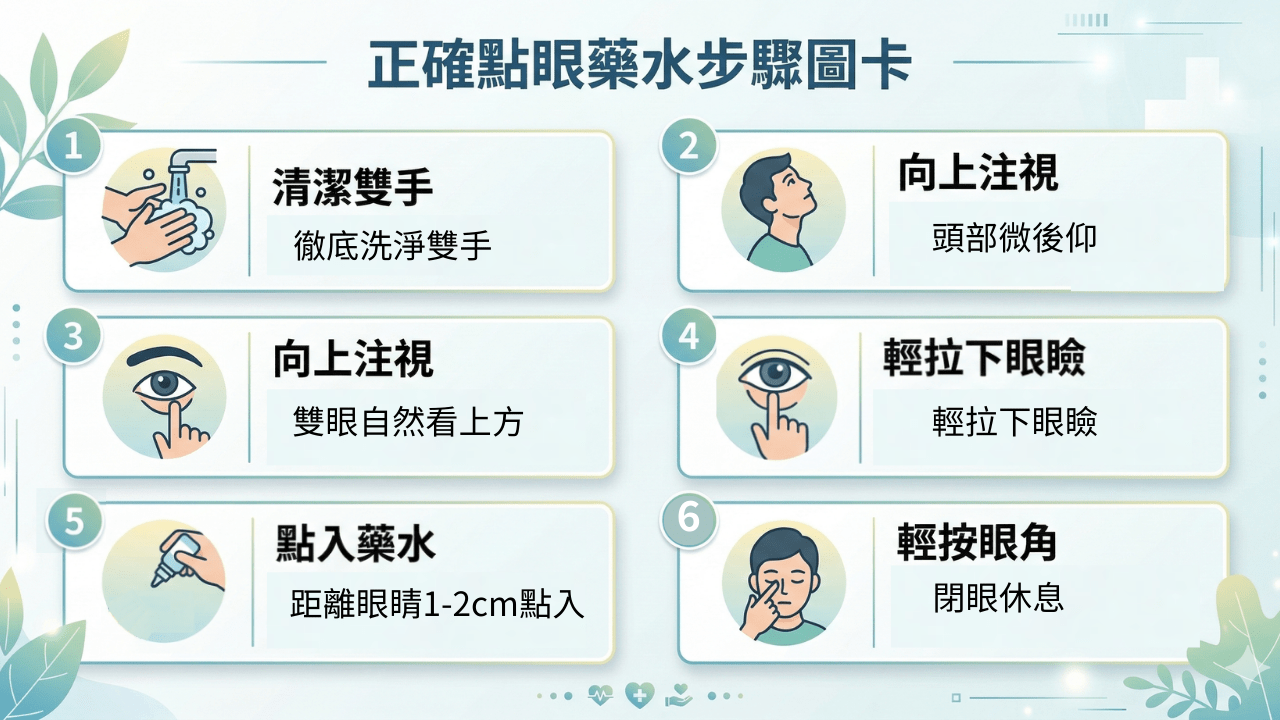 白內障術後眼藥水使用步驟教學-2.4mm微創手術恢復-陳冠博醫師-醫學博士