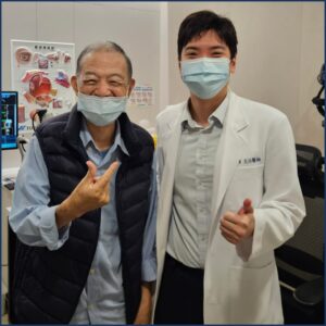 岡山白內障術友推薦：陳冠博執行院長精密執刀，岡山鄉親一致好評推薦。