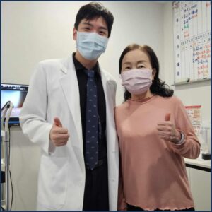 陳院長與台南患者的術後合影